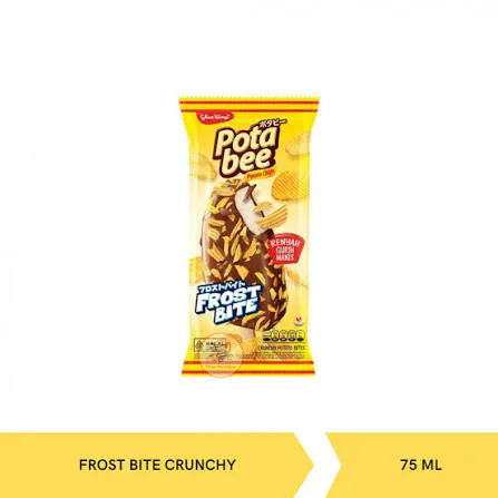 ES KRIM GLICO WINGS FROSTBITE CRUNCHY PITATO BITES 75ML