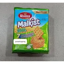 ROMA MALKIST KELAPA KOPYOR 224G