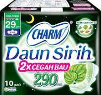 PEMBALUT CHARM DAUN SIRIH WING 29CM ISI 10