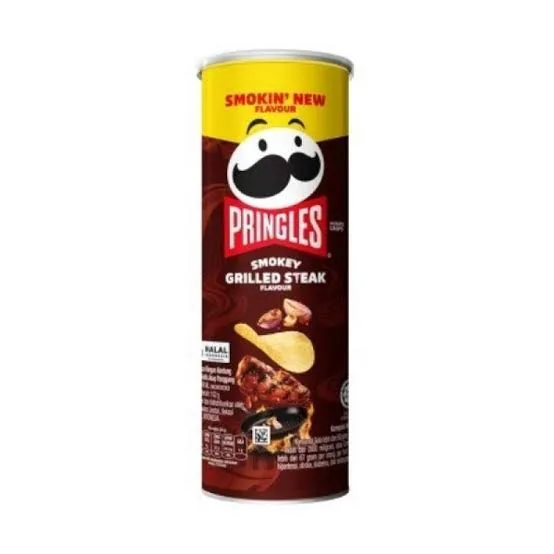 PRINGLES SMOKEY GRILLED STEAK 102G