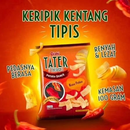 OISI TATER PEDAS 100G